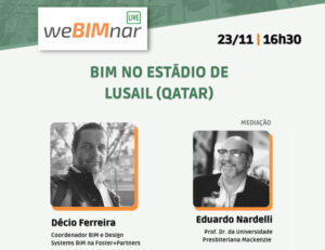 Leia mais sobre o artigo Tecnologias de modelagem da informação – BIM no estádio Lusail – Qatar