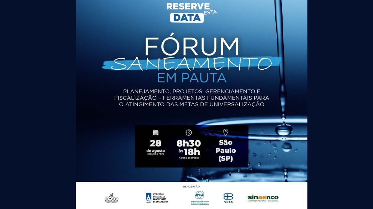 FÓRUM SANEAMENTO EM PAUTA