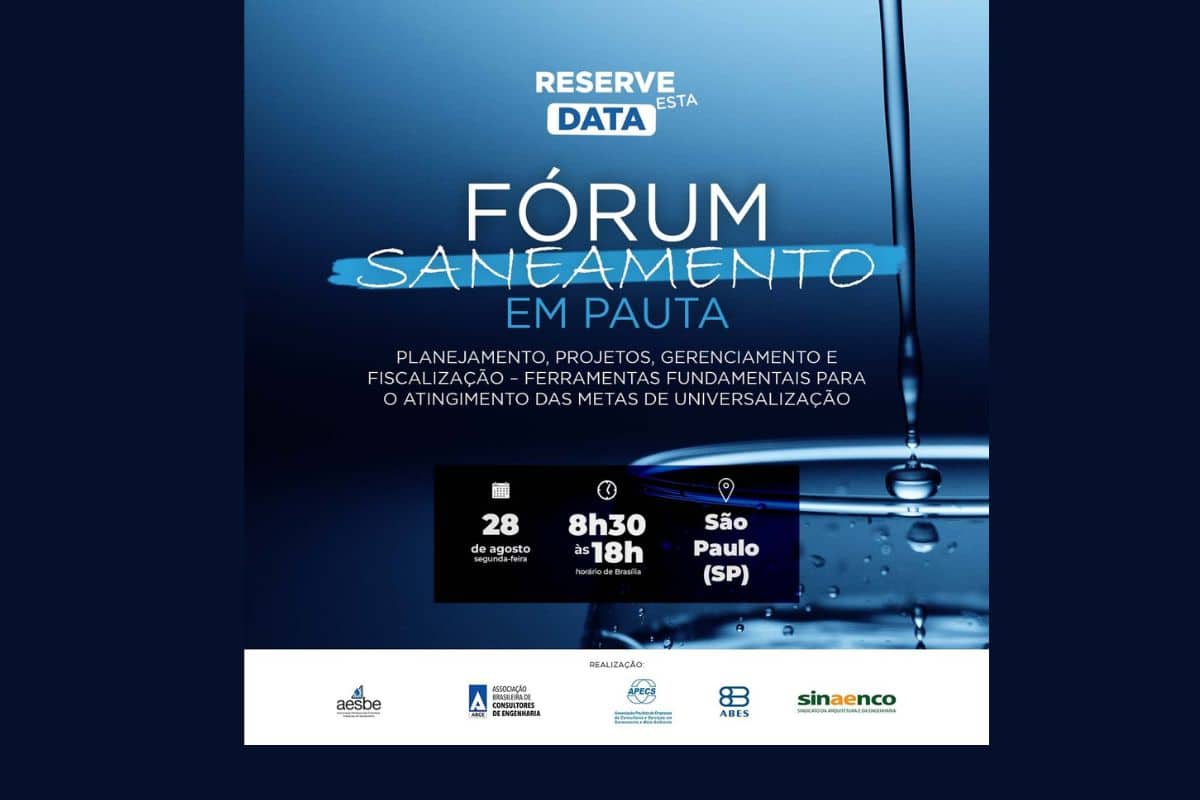 Leia mais sobre o artigo FÓRUM SANEAMENTO EM PAUTA