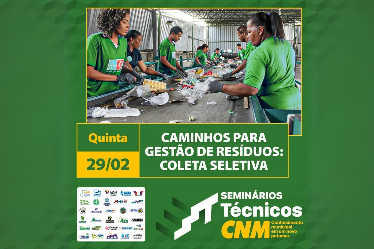 Leia mais sobre o artigo Seminário Técnico destaca os caminhos para a gestão de resíduos sólidos nos Municípios