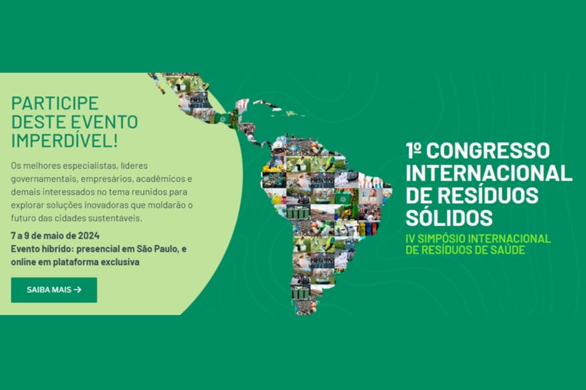 Leia mais sobre o artigo É com grande entusiasmo que a Associação Brasileira de Engenharia Sanitária e Ambiental convida você a participar do Congresso Internacional de Resíduos Sólidos.