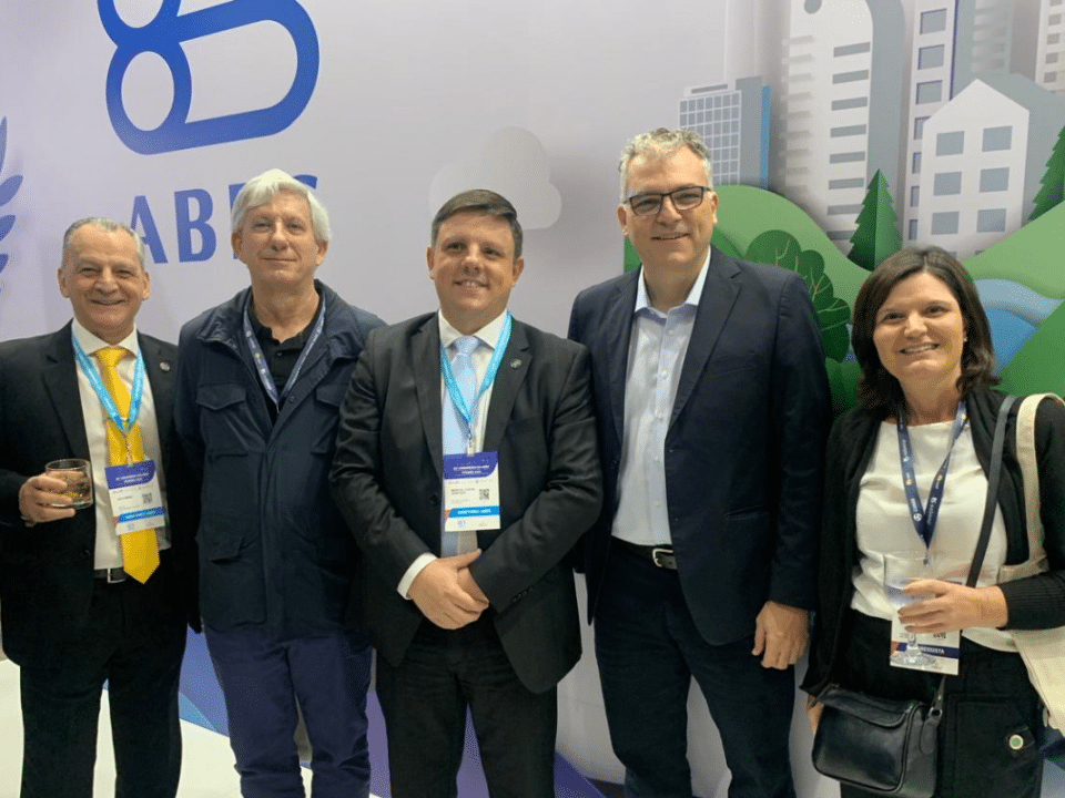 O Boletim do Saneamento está na FITABES, o maior evento de saneamento da América Latina!