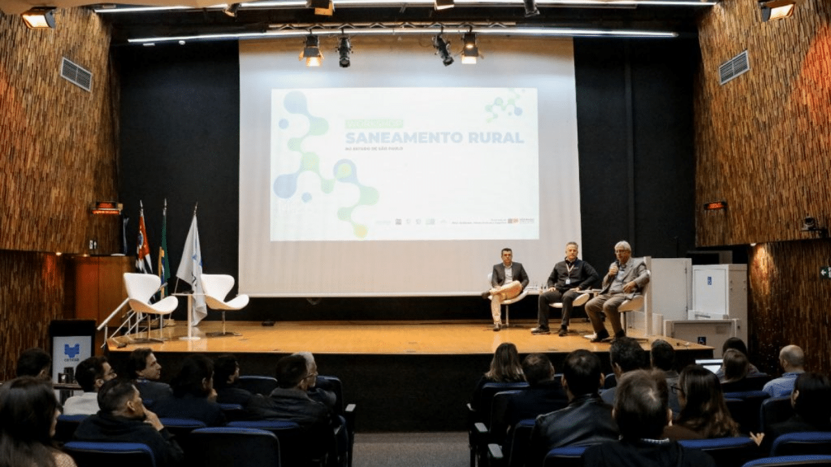 Especialistas discutem o uso de novas tecnologias para o saneamento rural do estado