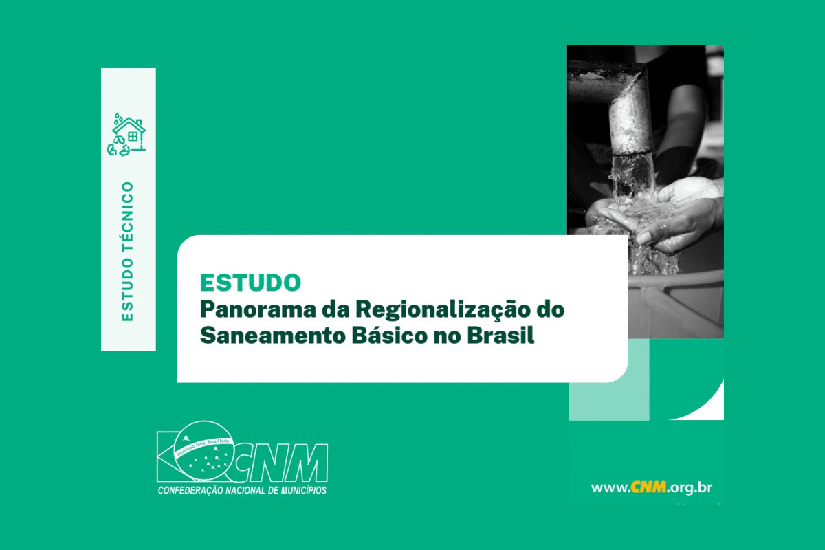 Leia mais sobre o artigo Estudo Panorama da Regionalização do Saneamento Básico no Brasil