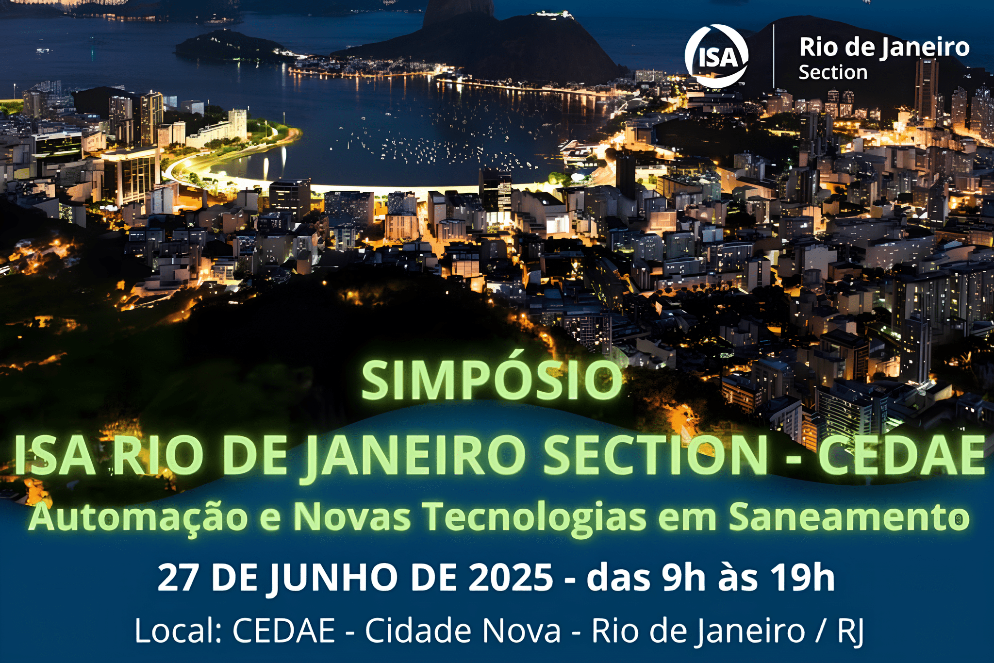 Leia mais sobre o artigo Simpósio ISA Rio de Janeiro discute automação e novas tecnologias em saneamento