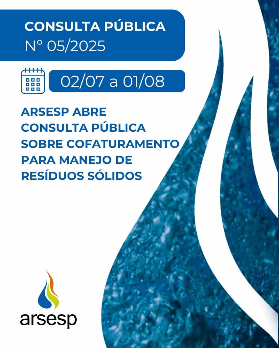 Leia mais sobre o artigo Arsesp abre consulta pública sobre cofaturamento para manejo de resíduos sólidos