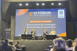 Leia mais sobre o artigo O BOLETIM DO SANEAMENTO e a APECS participam do “6º Fórum Novo Saneamento”