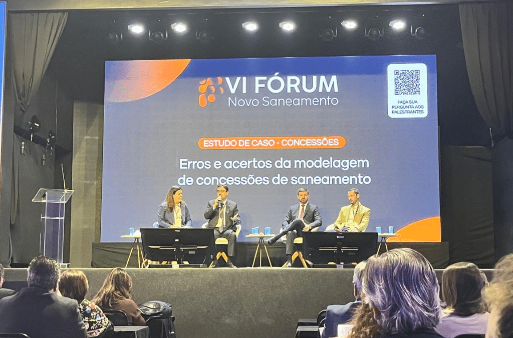 O BOLETIM DO SANEAMENTO e a APECS participam do “6º Fórum Novo Saneamento”