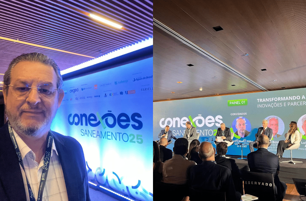 BOLETIM DO SANEAMENTO e APECS participam do “Conexões Saneamento 25”, em Brasília