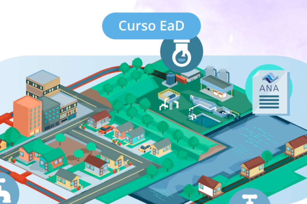 Leia mais sobre o artigo Participe dos Cursos da ANA Acesse o curso NR8 – Universalização dos serviços de Água e Esgoto