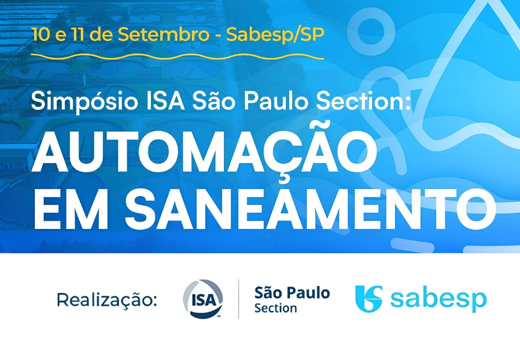 Leia mais sobre o artigo Simpósio ISA São Paulo Section: Automação em Saneamento