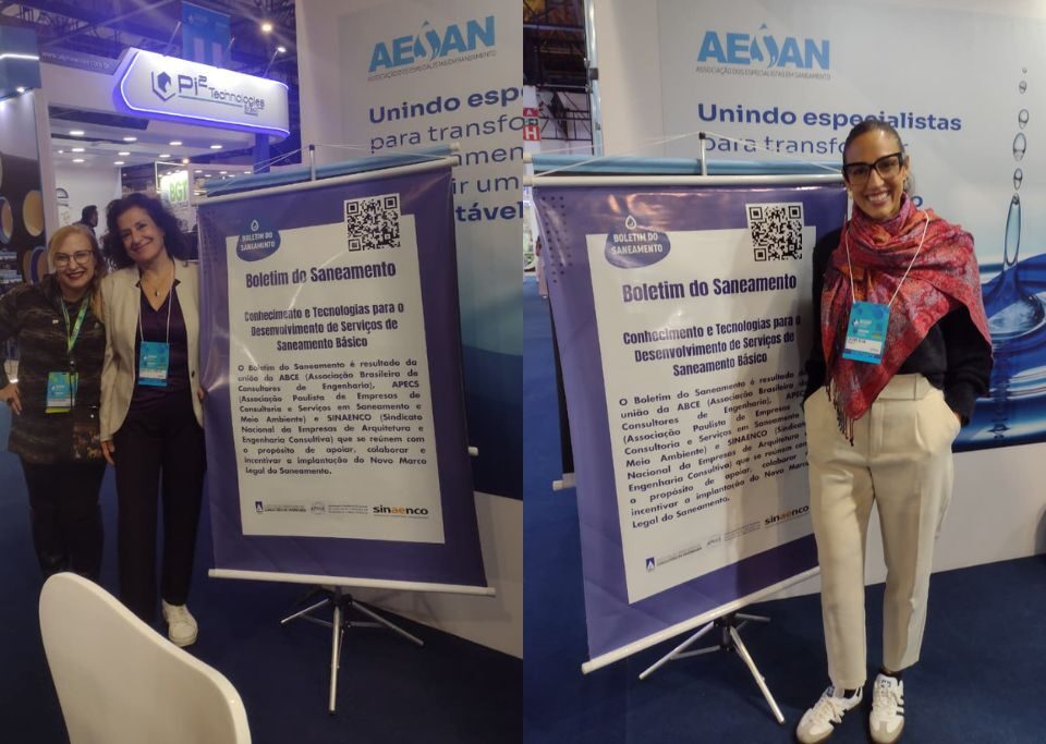 Boletim do Saneamento marca presença na Fenasan 2025
