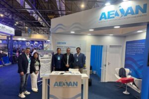 Estande da AESAN na Fenasan 2025 recebe a visita de inúmeros parceiros