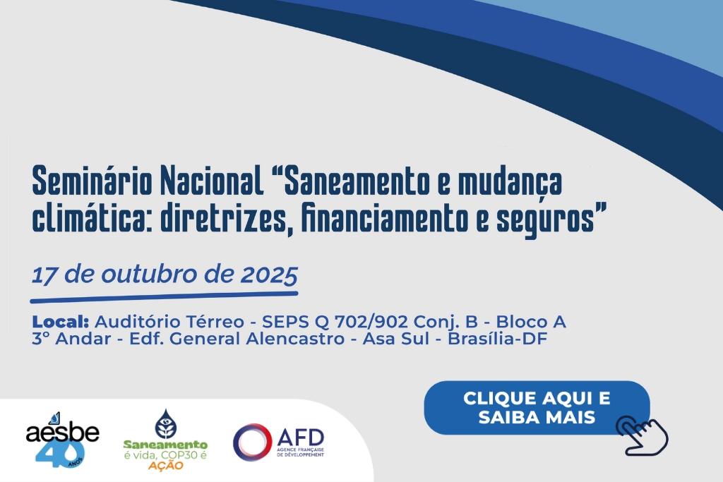 Leia mais sobre o artigo Confira os dois eventos estratégicos Pré-COP30 que Aesbe realizará em parceria com Fonplata e AFD