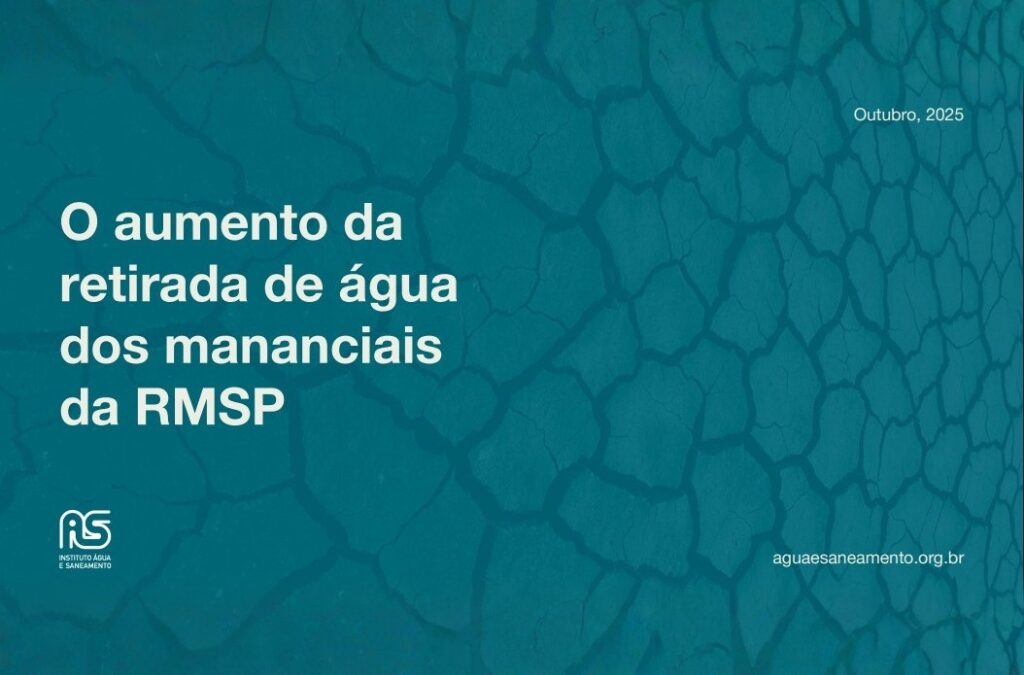 O aumento da retirada de água dos mananciais da RMSP