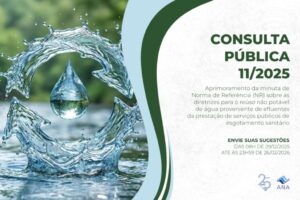 Segue até fevereiro consulta pública da NR de diretrizes para reúso não potável de água de efluentes da prestação do serviço de esgotamento sanitário (1)