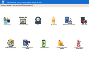 Logística Reversa - Pontos de Coleta e Entrega no estado de São Paulo